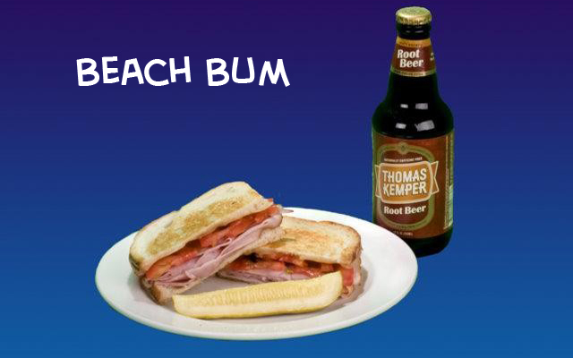 Beach Bum Sandwich at Tsunami Sandich Company