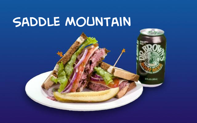 Saddle Mountain Sandwich at Tsunami Sandich Company